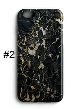 Load image into Gallery viewer, black gold marble phone