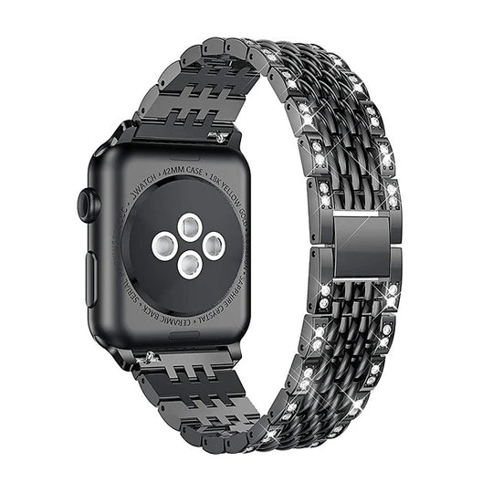 Black Steel chain smart watch