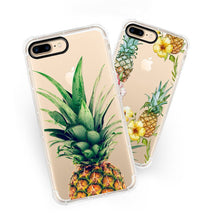 Load image into Gallery viewer, Pineapple print iphone phone case