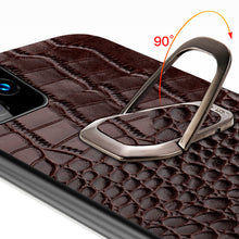 Load image into Gallery viewer, smart ring crocodile skin iphone 11 case