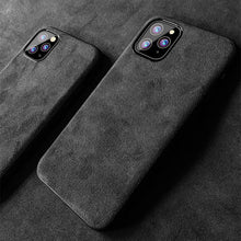 Load image into Gallery viewer, Alcantara iPhone 11 Case Grey