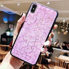 Load image into Gallery viewer, marble design pink iphone phone case for ladies