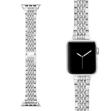 Load image into Gallery viewer, Silver steel chain smart watch