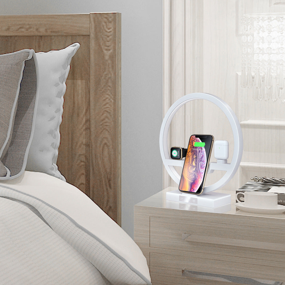 Phone headphone smart watch holder